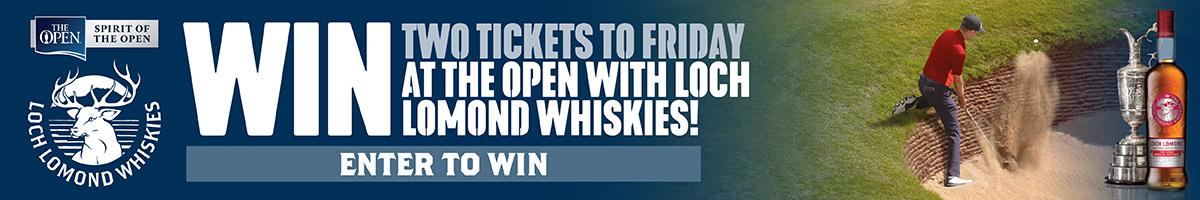 Win tickets to The Open with Today's Golfer and Loch Lomond Whiskies.