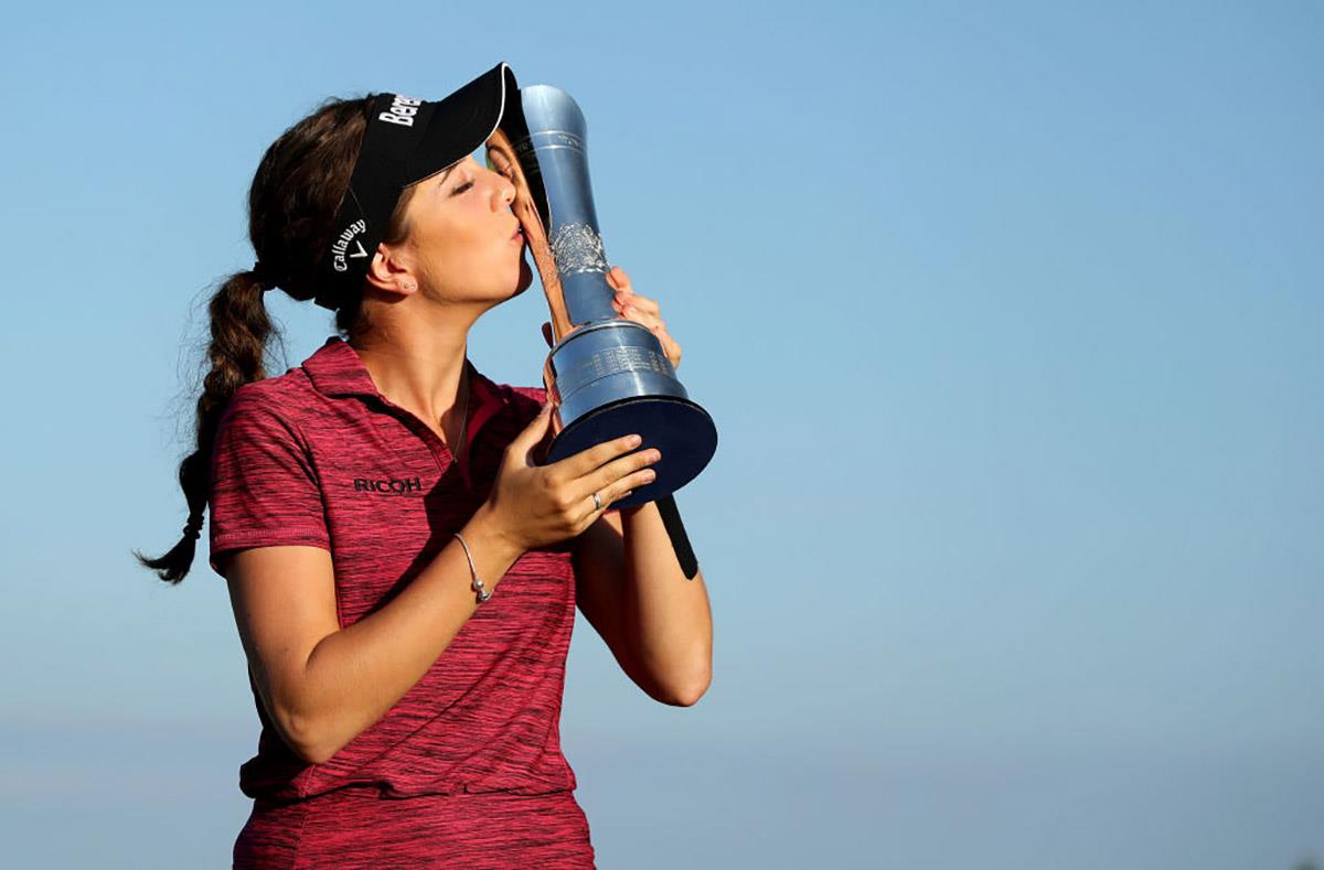 Georgia Hall aims to win her second Major.