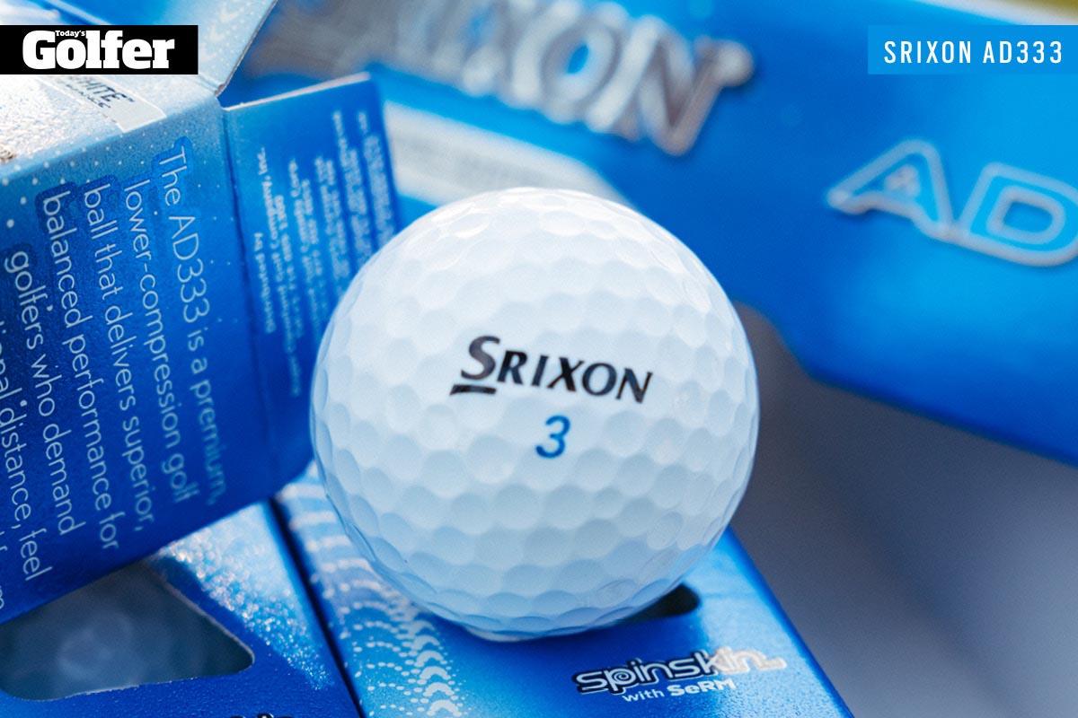 The new Srixon AD333 is the tenth generation of the two-part balloon.