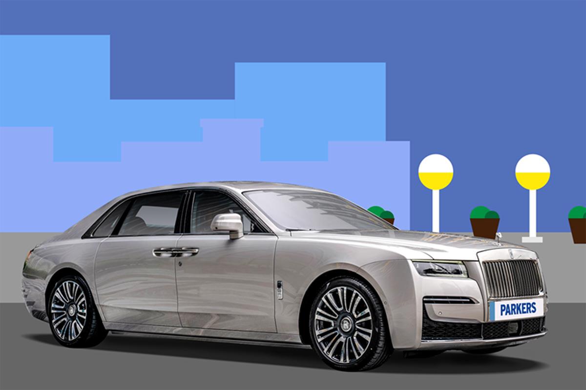 The Rolls Royce Ghost came second in the Best Luxury Car category.