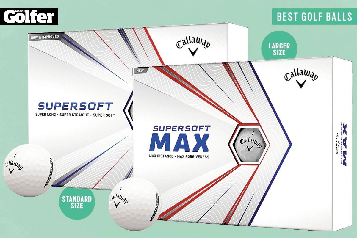 de Callaway Supersoft en Supersoft Max behoren tot de beste golfballen voor amateurspelers en beginners.