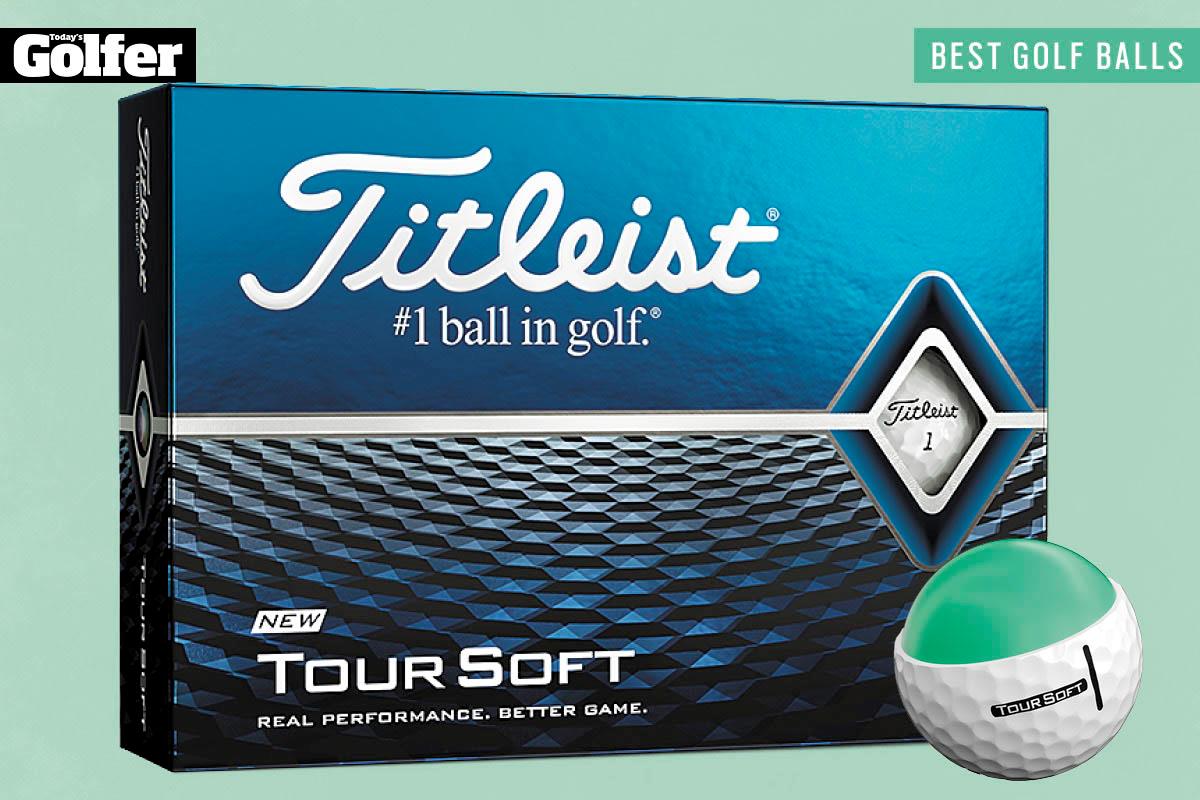  Titleist Tour Soft är en av de bästa golfbollarna.