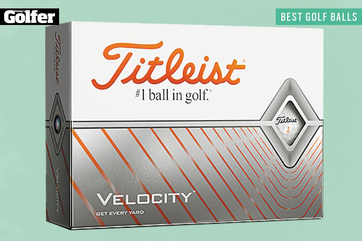  Titleist Velocity är en av de bästa golfbollarna för amatörspelare och nybörjare.