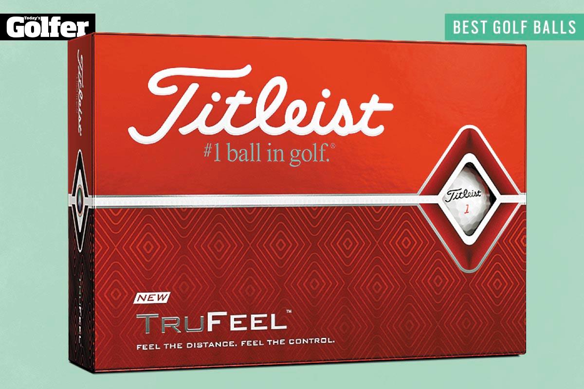 de Titleist TruFeel is een van de beste golfballen voor golfers met een mid-handicap tot high-handicap club.