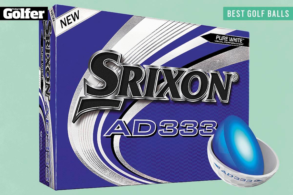 Srixon AD333 on yksi parhaista golfpallot, tarjoaa suuren arvon ja sopii aloittelijoille puolivälissä tasoituksessa.