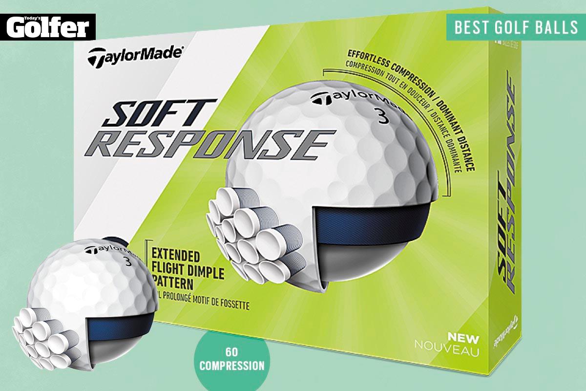  TaylorMade Soft Response este una dintre cele mai bune mingi de golf.