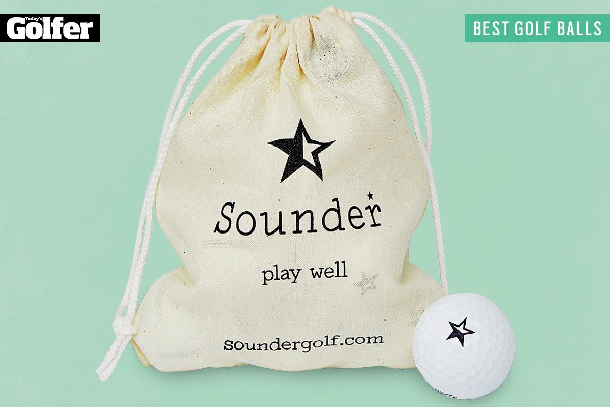  den Sounder golfbold er blandt de bedste golfbolde for amatør klub spillere og tilbyder stor værdi.