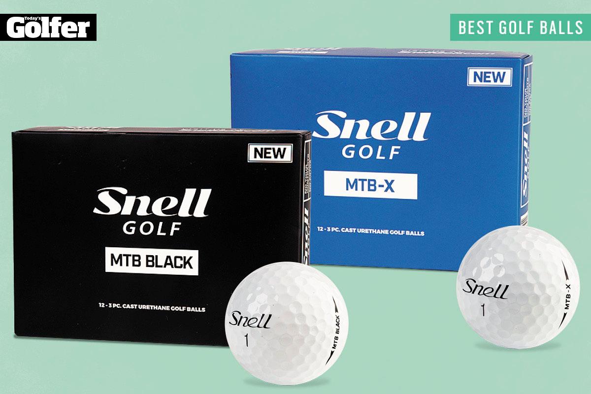  Snell MTB X och MTB Black är bland de bästa golfbollarna för amatörklubbspelare och erbjuder stort värde.