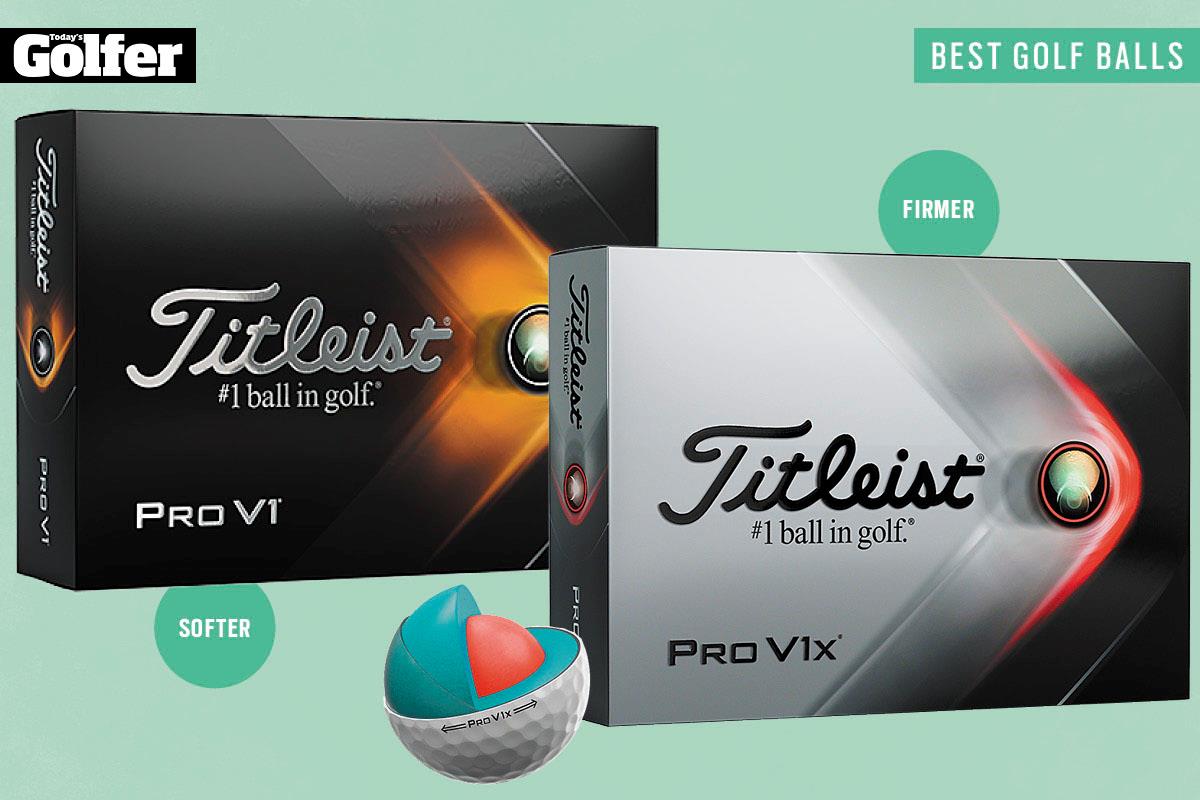 de Titleist Pro V1 en Pro V1x behoren tot de beste golfballen.