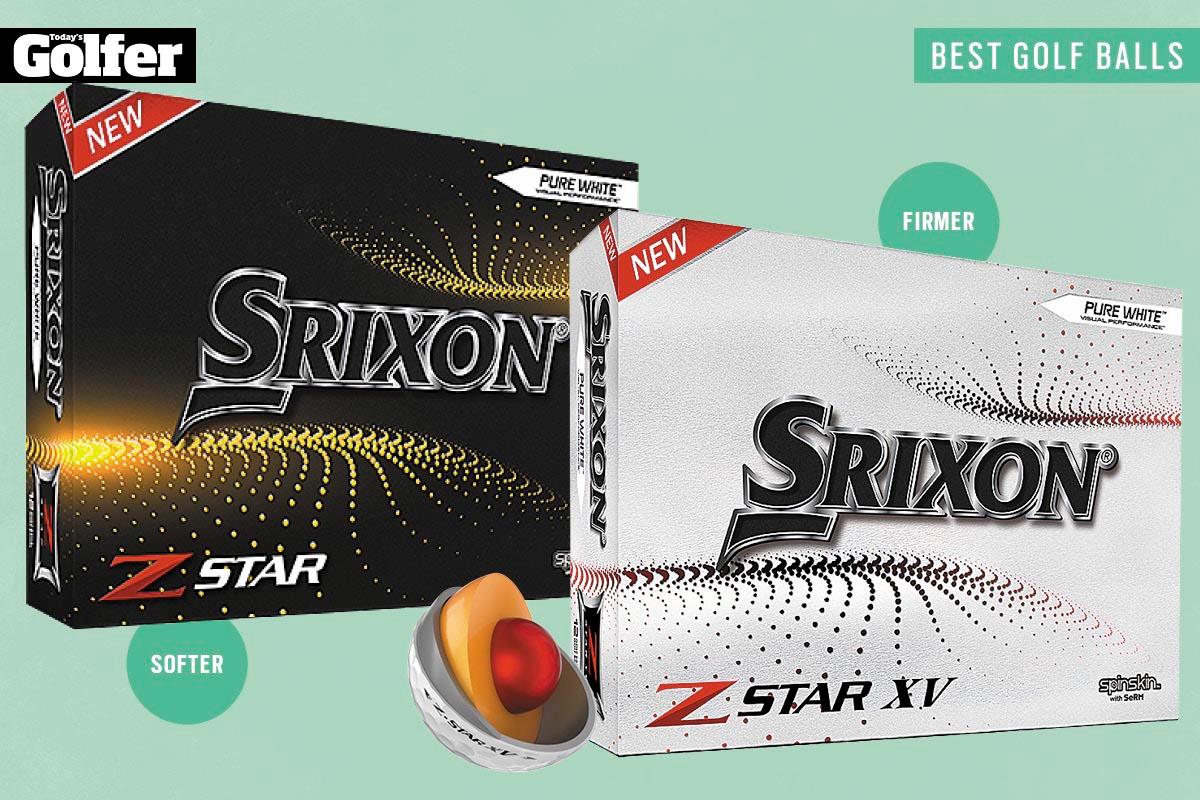 o Srixon Z-Star E Z-Star XV estão entre as melhores bolas de golfe.