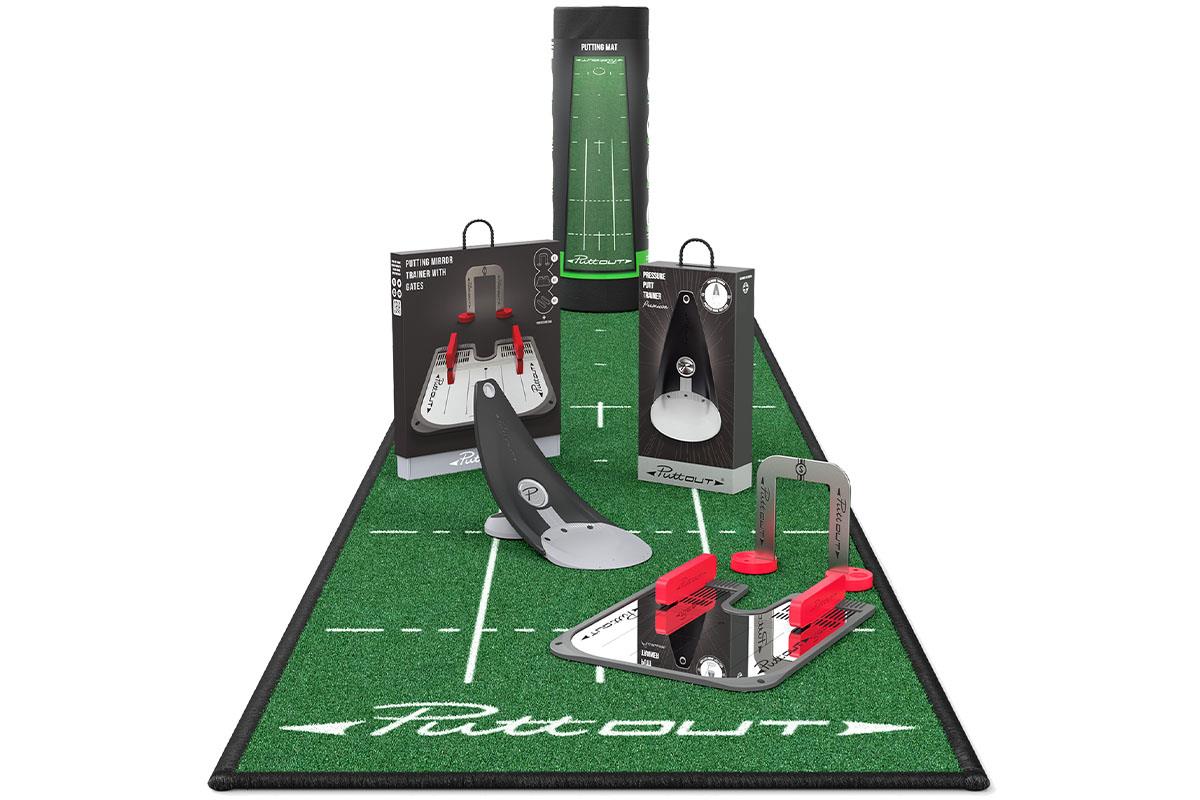 The PuttOut Academy Putting Studio is one of the best golf training aids.