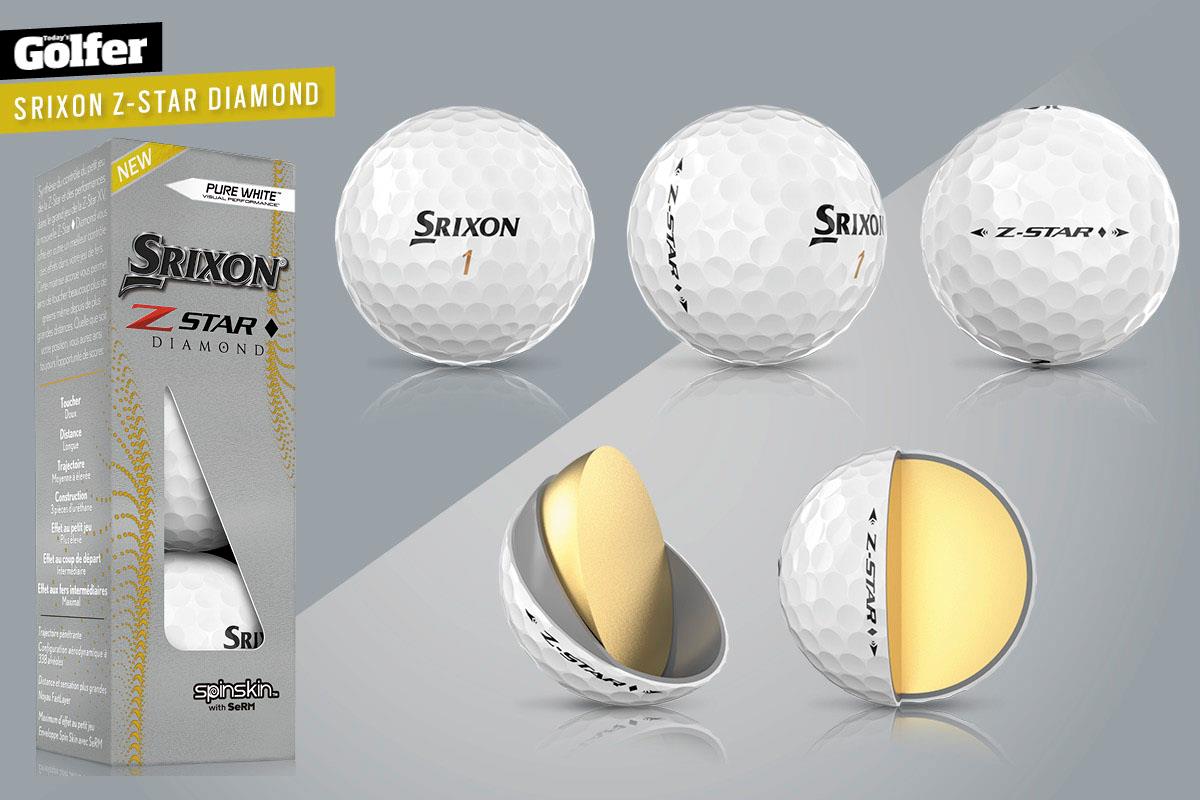 The new Srixon Z-Star Diamond golf ball is a premium three-piece golf ball for the best players.