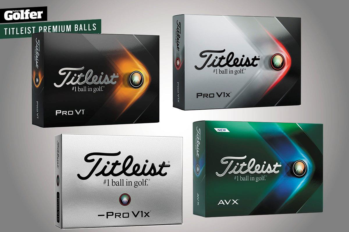 The AVX is one of four premium ball models offered by Titleist in 2022.