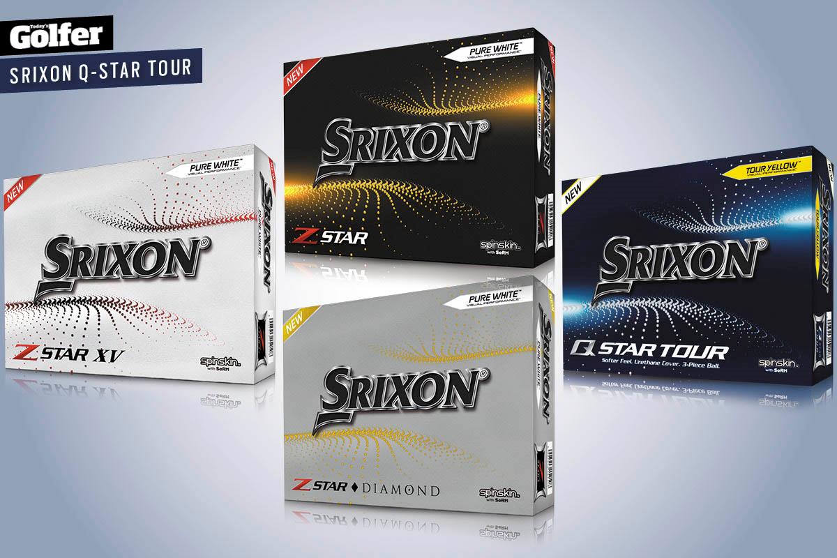 The Srixon Q-Star Tour golf ball joins the three premium Z-Star models in the Srixon lineup.