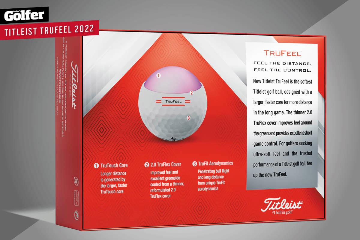 The Titleist TruFeel golf ball is longer and softer for 2022.