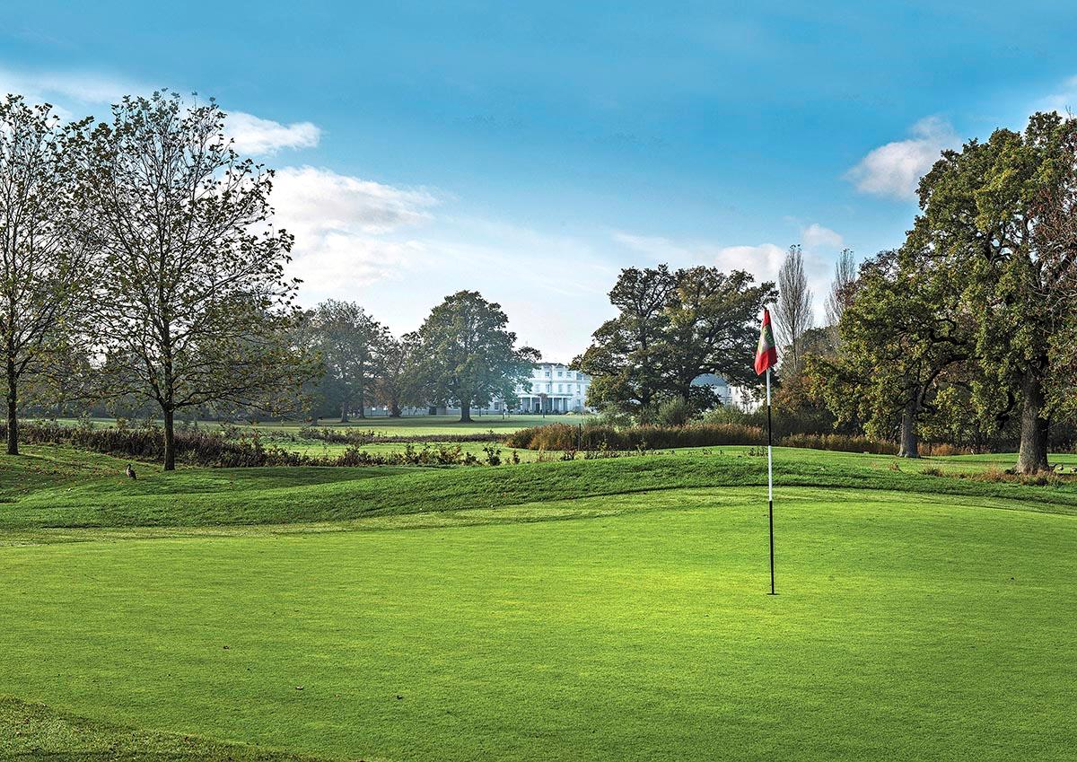 The golf course at De Vere's Wokefield Estate.